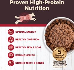 Wellness CORE Digestive Health Beef Recipe Grain-Free Wet Dog Food, 13-oz can, case of 12 slide 2 of 8