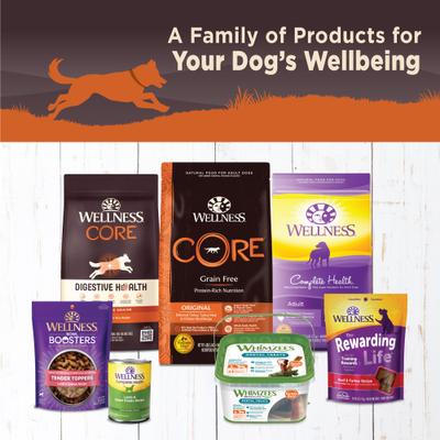 Show full view: Wellness CORE Grain-Free Turkey, Chicken Liver & Turkey Liver Formula Canned Dog Food, 12.5-oz, case of 12 slide 6 of 11