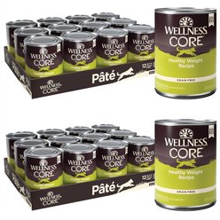 Wellness CORE Grain-Free Weight Management Formula Canned Dog Food, 12.5-oz can, bundle of 24 