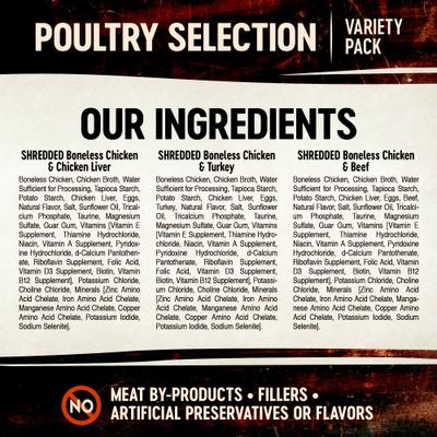 Show full view: Wellness CORE Signature Selects Seafood Selection Variety Pack + Poultry Selection Variety Pack Canned Cat Food slide 7 of 10