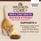 Show in main carousel: Wellness CORE+ Skin & Coat Duck & Chicken Natural Grain-Free Pate Wet Cat Food, 2.8-oz can, case of 12 slide 4 of 11