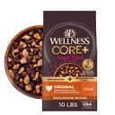 Wellness CORE+ Small Breed with Freeze-Dried Pieces Adult Grain-Free High-Protein Natural Turkey Dry Dog Food, 10-lb bag