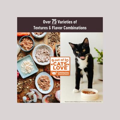 Show full view: Wellness CORE Tiny Tasters Duck Pate Grain-Free Cat Food Pouches, 1.75-oz, pack of 12 slide 3 of 11