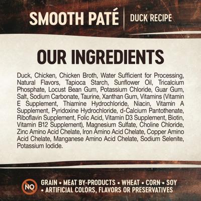 Show full view: Wellness CORE Tiny Tasters Duck Pate Grain-Free Cat Food Pouches, 1.75-oz, pack of 12 slide 7 of 11