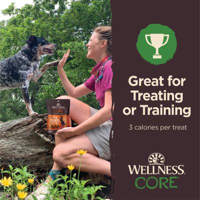 Show full view: Wellness CORE Tiny Trainers Tender Lamb & Apples Dog Treats, 6-oz bag slide 5 of 11