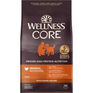 Wellness CORE High Protein Wholesome Grains Original Recipe Dry Dog Food