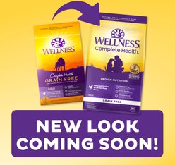 Wellness Grain-Free Complete Health Adult Deboned Chicken & Chicken Meal Recipe Dry Dog Food, 24-lb bag slide 2 of 8