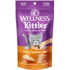 Wellness Kittles Natural Grain-Free Chicken & Cranberries Crunchy Cat Treats, 2-oz bag