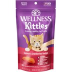 Wellness Kittles Natural Grain-Free Salmon & Cranberries Crunchy Cat Treats, 2-oz bag