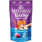Wellness Kittles Natural Grain-Free Tuna & Cranberries Crunchy Cat Treats, 2-oz bag