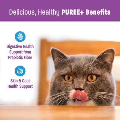 Show full view: Wellness Lickable Treats Tuna Recipe Cat Treats, 0.4-oz pouch, pack of 6 slide 5 of 11