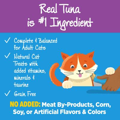 Show full view: Wellness Lickable Treats Tuna Recipe Cat Treats, 0.4-oz pouch, pack of 6 slide 4 of 11