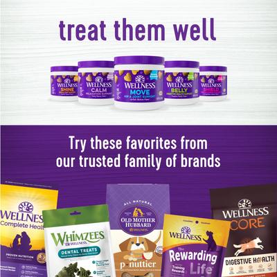 Show full view: Wellness Move Hip & Joint Chicken Flavor Chew Supplements for Dogs, 90 count slide 9 of 10