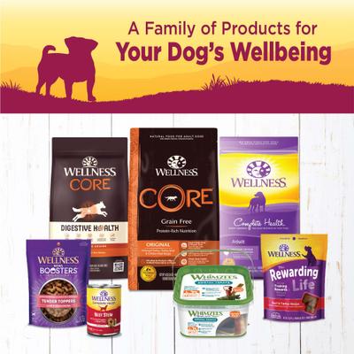 Show full view: Wellness Complete Health Petite Entrees Adult Small Breed Grain-Free Beef, Carrots & Red Peppers Mini-Filets Wet Dog Food, 3-oz cup, case of 24 slide 6 of 10