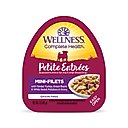 Wellness Petite Entrees Mini-Filets with Tender Turkey, Green Beans & White Sweet Potatoes in Gravy Grain-Free Wet Dog Food, 3-oz cup, 12 count