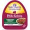 Show in main carousel: Wellness Complete Health Petite Entrees Adult Small Breed Grain-Free Chicken, Beef, Green Beans & Red Peppers Shredded Medley Wet Dog Food, 3-oz cup, case of 12 slide 1 of 9