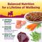 Show in main carousel: Wellness Complete Health Petite Entrees Adult Small Breed Grain-Free Chicken, Beef, Green Beans & Red Peppers Shredded Medley Wet Dog Food, 3-oz cup, case of 12 slide 3 of 9