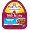 Show in main carousel: Wellness Complete Health Petite Entrees Adult Small Breed Grain-Free Lamb, Venison, Sweet Potatoes & Carrots Shredded Medley Wet Dog Food, 3-oz cup, case of 12 slide 1 of 9