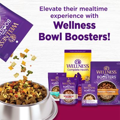 Show full view: Wellness Small Breed Complete Health Adult Healthy Weight Turkey & Brown Rice Recipe Dry Dog Food, 4-lb bag slide 6 of 11
