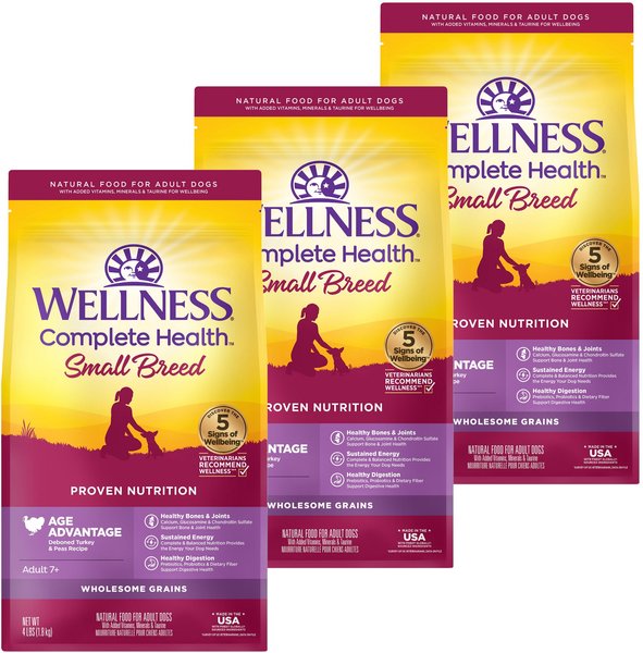 Wellness Complete Health Natural Small Breed Senior Health Recipe Dry Dog Food