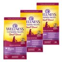 Wellness Complete Health Small Breed Senior Wholesome Grains Natural Turkey & Peas Dry Dog Food, 12-lb bundle