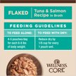 Wellness CORE Tiny Tasters Tuna & Salmon Grain-Free Flaked Wet Cat Food, 1.75-oz pouch, case of 12