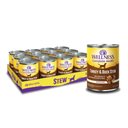Wellness Turkey & Duck Stew with Sweet Potatoes & Cranberries Canned Dog Food, 12.5-oz, case of 12