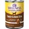Show in main carousel: Wellness Turkey & Duck Stew with Sweet Potatoes & Cranberries Canned Dog Food, 12.5-oz, case of 12 slide 3 of 11