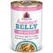 Show in main carousel: Weruva Awesome Belly, Chicken Breast, White Rice & Pumpkin Recipe with Papaya, Turmeric & Ginger Adult Gluten-Free Shredded Canned Wet Dog Food, 14-oz can, case of 10 slide 1 of 12