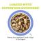 Show in main carousel: Weruva Awesome Bouncy, Chicken Breast & Riceberry Recipe with Turmeric & Ginger Adult Gluten-Free Shredded Canned Wet Dog Food, 14-oz can, case of 10 slide 4 of 12