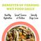 Show in main carousel: Weruva Awesome Bouncy, Chicken Breast & Riceberry Recipe with Veggies, Turmeric & Ginger Adult Gluten-Free Shredded Canned Wet Dog Food, 14-oz can, case of 10 slide 6 of 12