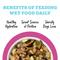 Show in main carousel: Weruva Awesome Shiny, Beef & Brown Rice Recipe with Flaxseed Adult Gluten-Free Shredded Canned Wet Dog Food, 14-oz can, case of 10 slide 6 of 12