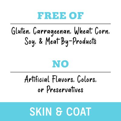 Show full view: Weruva Awesome Shiny Coat Crusader Variety Pack Adult Gluten-Free Chicken Shredded Canned Wet Dog Food, 6-oz can, case of 9 slide 8 of 11