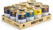 Weruva Baron's Batch Variety Pack Grain-Free Canned Dog Food, 14-oz, case of 12