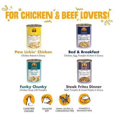 Show full view: Weruva Baron's Batch Variety Pack Grain-Free Canned Dog Food, 14-oz, case of 12 slide 8 of 13