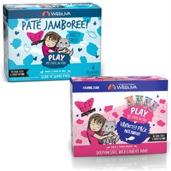 Weruva Best Feline Friend Paté Lovers, Aw Yeah! Paté Jamboree! Variety Pack + BFF Play Pate Lovers Pate Partay Variety Pack Wet Cat Food