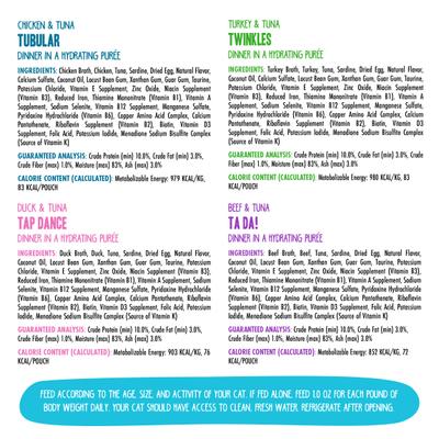 Show full view: Weruva Best Feline Friend Paté Lovers, Aw Yeah! Paté Jamboree! Variety Pack + BFF Play Pate Lovers Pate Partay Variety Pack Wet Cat Food slide 4 of 9