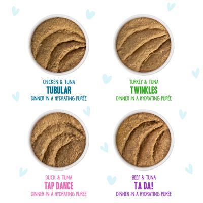 Show full view: Weruva Best Feline Friend Paté Lovers, Aw Yeah! Paté Jamboree! Variety Pack + BFF Play Pate Lovers Pate Partay Variety Pack Wet Cat Food slide 5 of 9