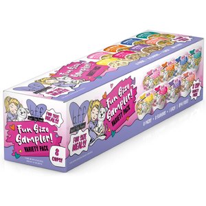 Weruva Best Fido Friend Fun Size Meals Fun Size Sampler Variety Pack Wet Dog Food, 2.75-oz cup, case of 8