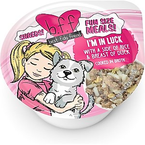 Weruva Best Fido Friend Fun Size Meals I'm In Luck Wet Dog Food, 2.75-oz cup, case of 12