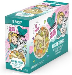 Weruva Best Fido Friend Fun Size Meals Kiss Me Thrice Wet Dog Food, 2.75-oz cup, case of 12 slide 2 of 9