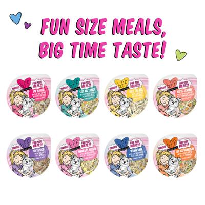 Show full view: Weruva Best Fido Friend Fun Size Meals Kiss Me Thrice Wet Dog Food, 2.75-oz cup, case of 12 slide 5 of 12