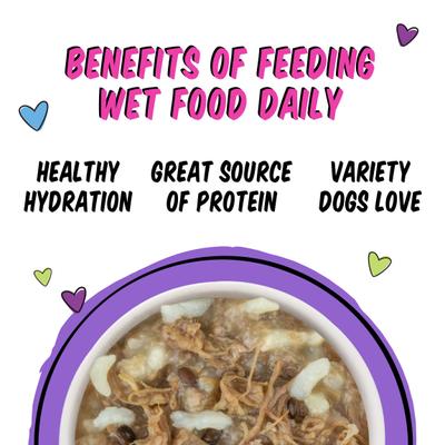 Show full view: Weruva Best Fido Friend Fun Size Meals Oh So Nice Wet Dog Food, 2.75-oz cup, case of 12 slide 5 of 12