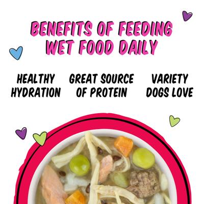 Show full view: Weruva Best Fido Friend Fun Size Meals Picky Pooch Picnic Variety Pack Wet Dog Food, 2.75-oz cup, case of 8 slide 5 of 13