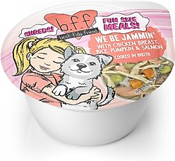 Weruva Best Fido Friend Fun Size Meals We Be Jammin' Wet Dog Food, 2.75-oz cup, case of 12