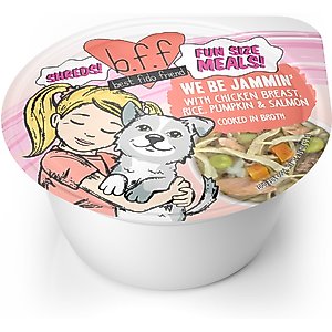 Weruva Best Fido Friend Fun Size Meals We Be Jammin' Wet Dog Food, 2.75-oz cup, case of 12
