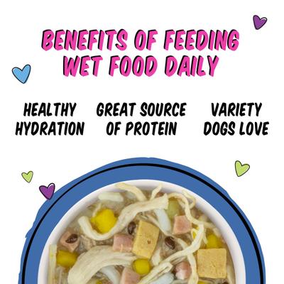 Show full view: Weruva Best Fido Friend Fun Size Meals Wham Bam Wet Dog Food, 2.75-oz cup, case of 12 slide 5 of 13