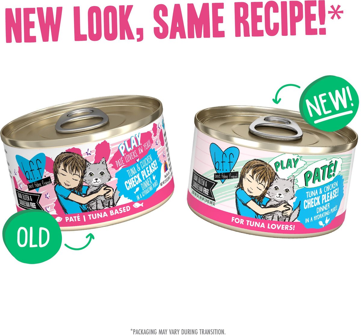 BFF PLAY Best Feline Friend Lovers Aw Yeah! Pinky Promise Paté! Variety Pack Grain-Free Wet Cat Food