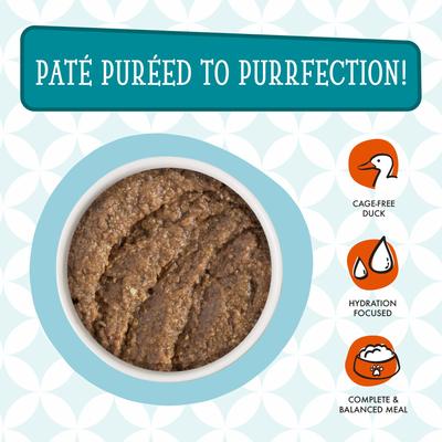 Show full view: Weruva Cats in the Kitchen Cat Times At Fridgemont with Duck & Tuna Grain-Free Cat Food Pouches, 3-oz pouch, case of 12 slide 6 of 13