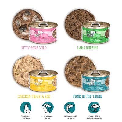 WERUVA Cats in the Kitchen Cuties Variety Pack Grain-Free Canned